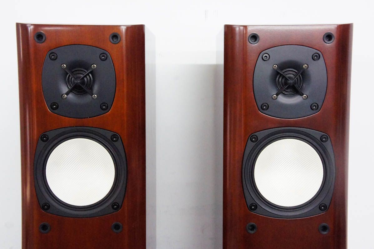 中古】ONKYOオンキヨー 2ウェイ・スピーカーシステム D-308E ペア  