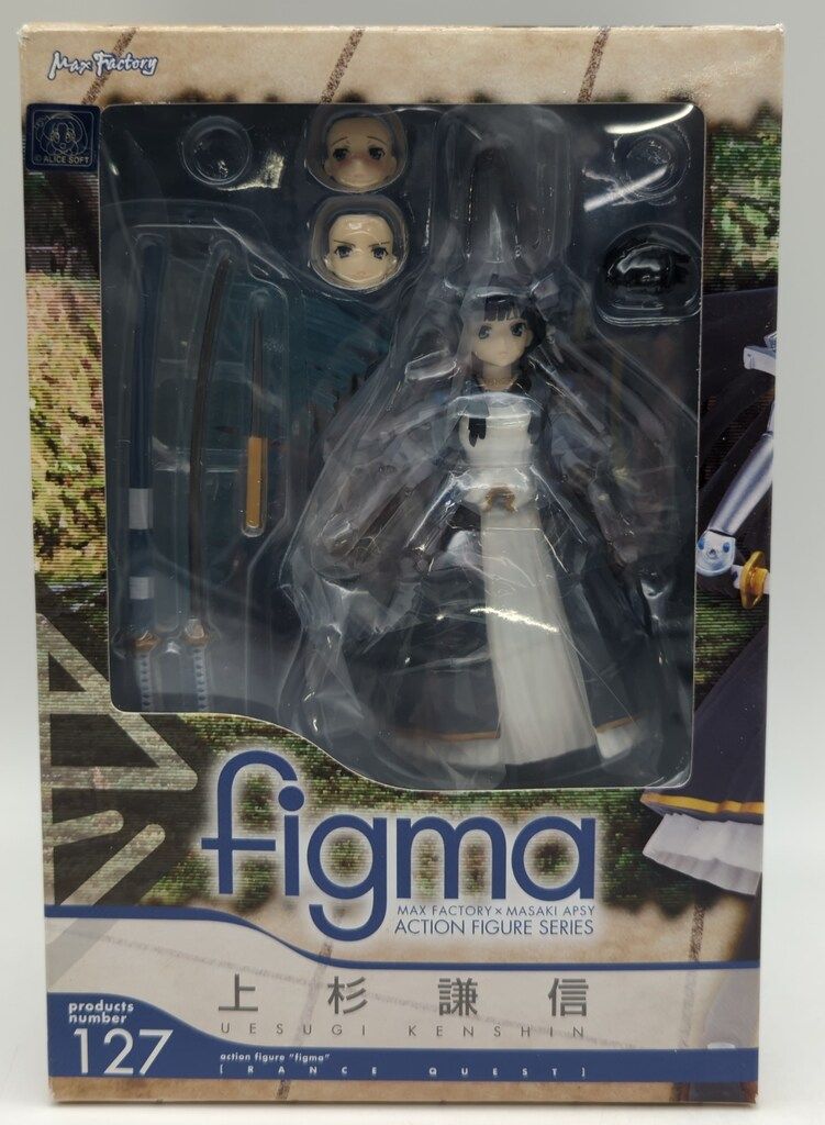 Max Factory - figma(フィグマ) 127 上杉謙信(うえすぎけんしん) ランス・クエスト 完成品 可動フィギュア マックスファクトリー figma 上杉謙信