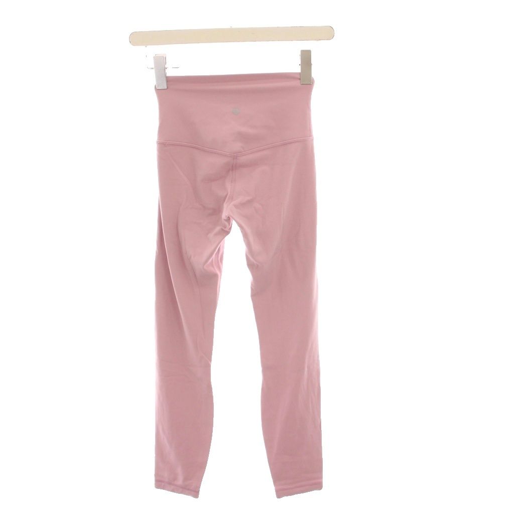 Lululemon ハイウエスト ピンクレギンス Lululemon ハイウエスト ピンクレギンス ウィメンズ レギンス
