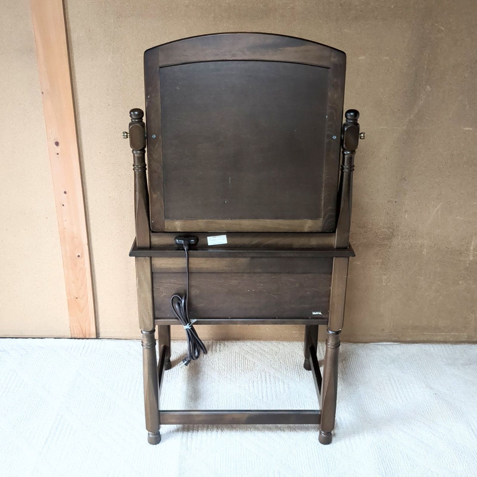 【希少品・入手困難】　四国工芸　森のサーカス　ドレッサー　鏡台　スツール付き 希少品・入手困難】 四国工芸 森のサーカス ドレッサー 鏡台