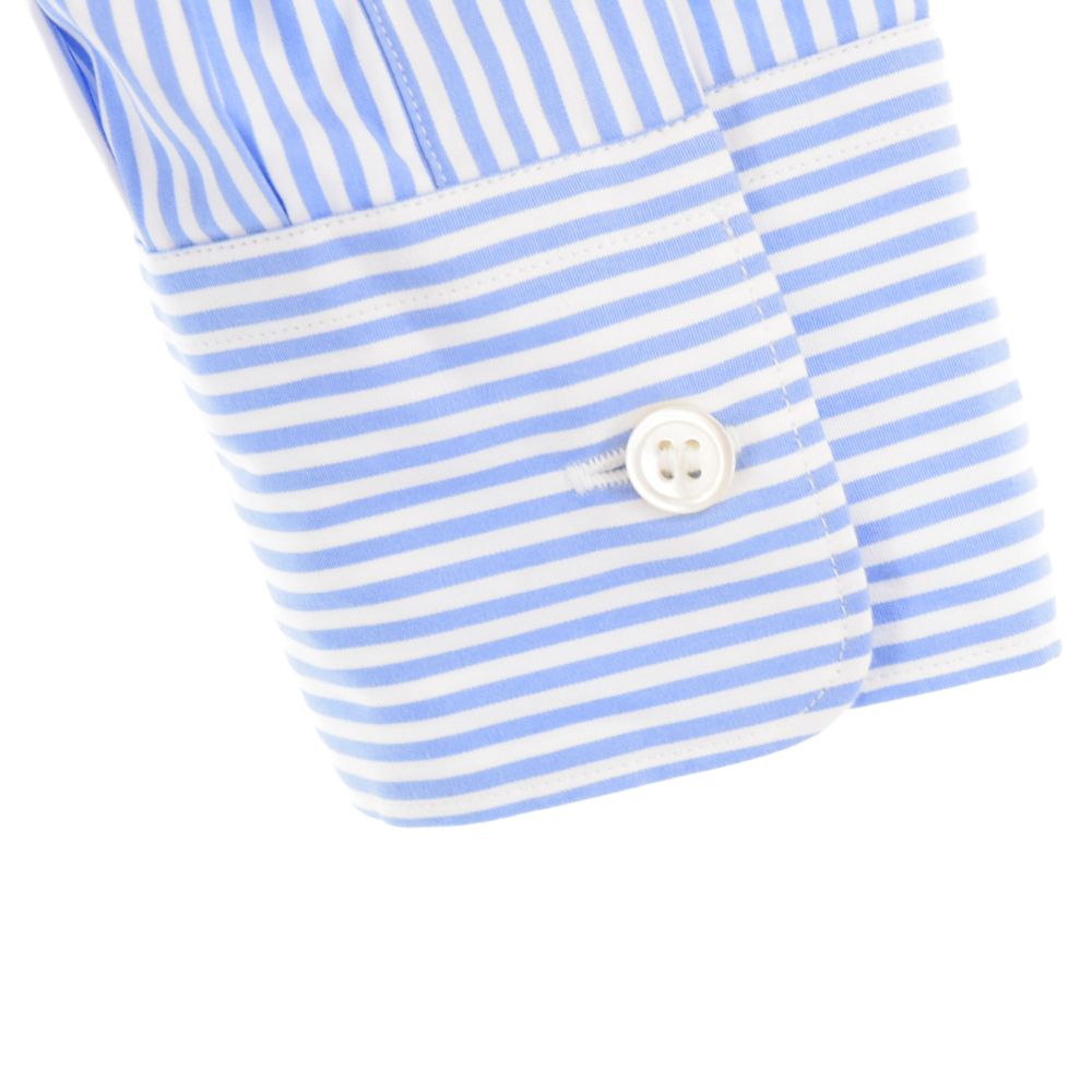 ジュンヤワタナベストライプ 長袖シャツドレス