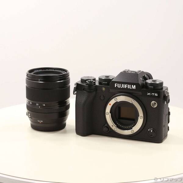 〔 品〕 FUJIFILM X-T5 XF16-50mmレンズキット ブラック 377