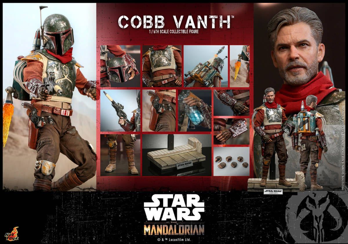 コブ・ヴァンス STAR WARSザ・マンダロリアン 1/6 ホットトイズ テレビ・マスターピース】『マンダロリアン』1／6スケール