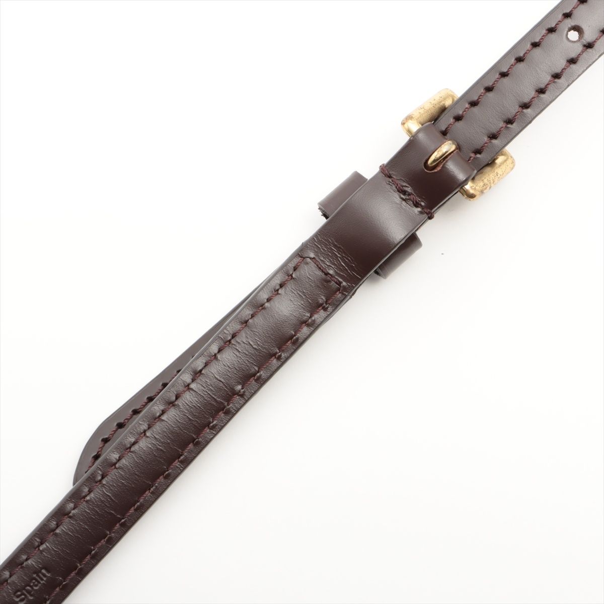 LOUIS VUITTON/ルイ ヴィトン ショルダーストラップ レザー ブラウン