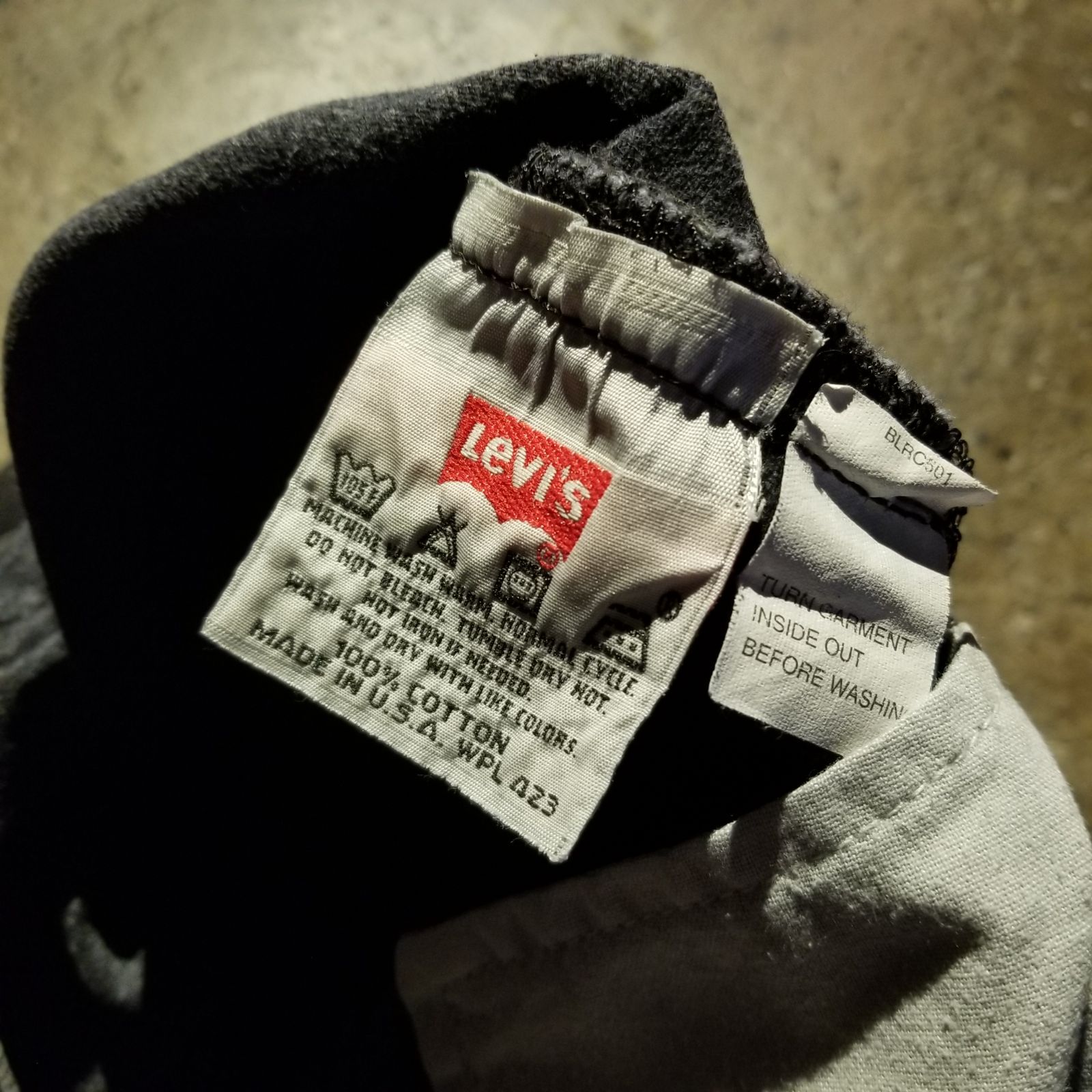 LEVI'S 90s 501 後染めブラック デニムパンツ USA製 501-0660 1997年製