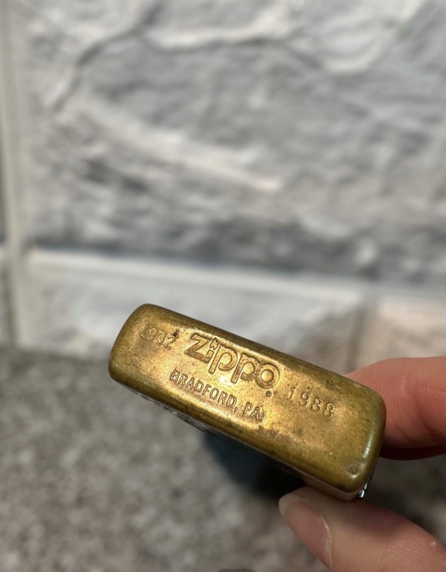Zippo　SOLID BRASS　1988年製 ZIPPO 1988年製 SOLID BRASS HAWAII - メルカリ