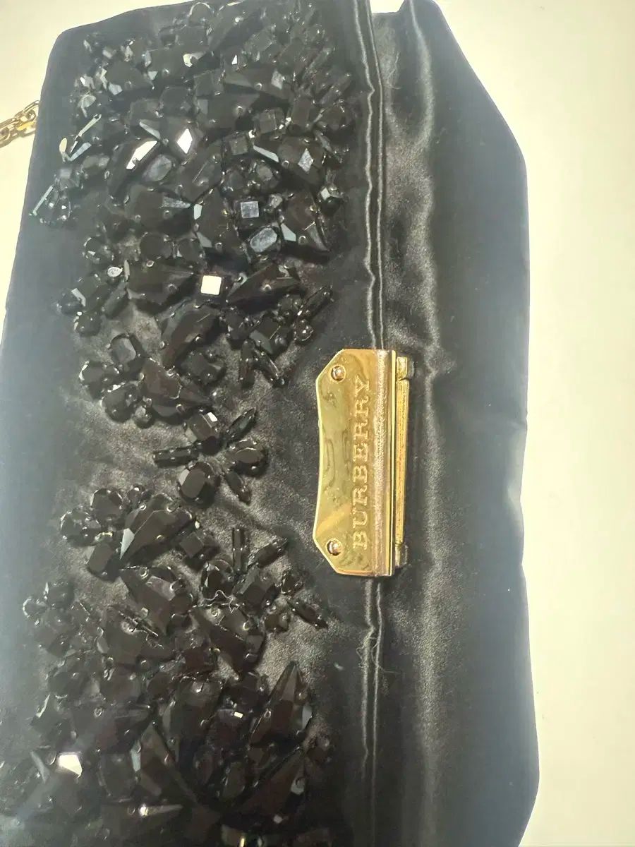バーバリー ブラック ダイヤモンドアート クラッチバッグ WWW_MORNINGWALKER_COM