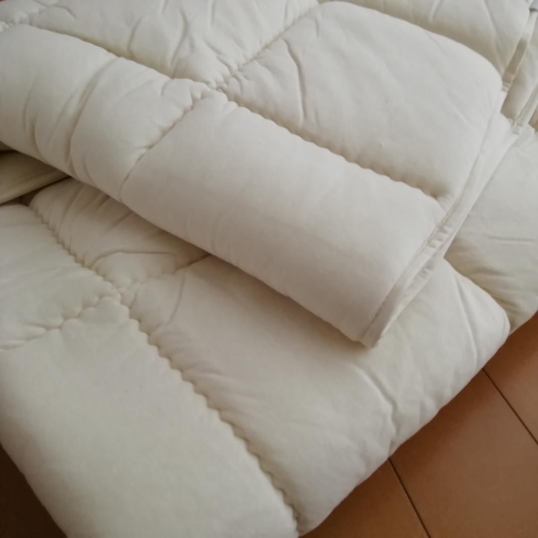 【ダブルサイズ】新品西川 パラディース 吸湿　ウールパッド ドイツ製1.25KG paradies』パラディース： ウールベッドパッドDL（西川：ドイツ製