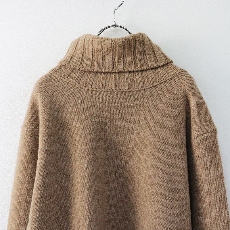 美品 ドゥーズィエムクラス 18G Hタートルネックプルーバー ニット