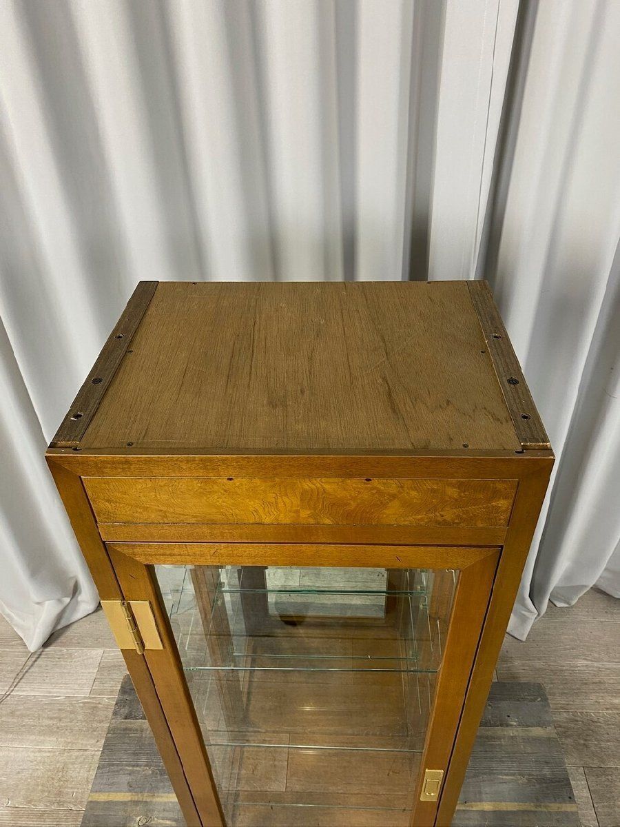 GT69 カリモク ドマーニ モーガントン ライトコニャック 飾り棚 品 キュリオ ガラス キャビネット 神奈川県秦野市 A3