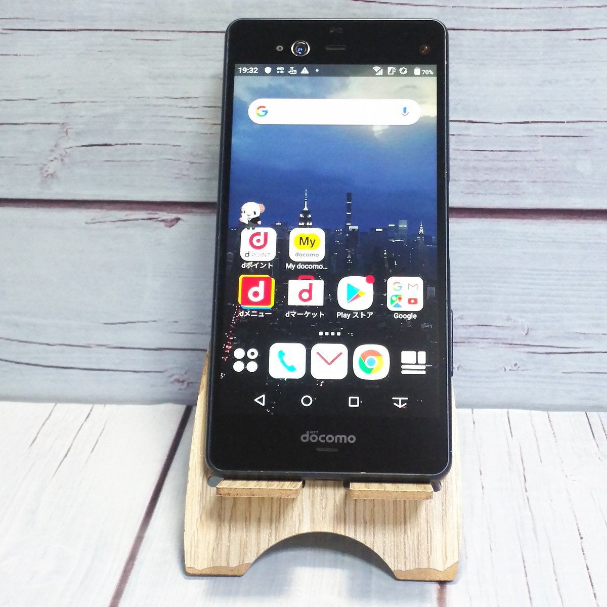 【送料無料】arrows 富士通 NX F-01K BlueBlack docomo 本体 白ロム SIMロック解除済み SIMフリー 082274