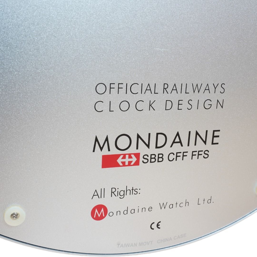 希少】 MONDAINE モンディーン 掛け時計 40cm ウォールクロック スイス