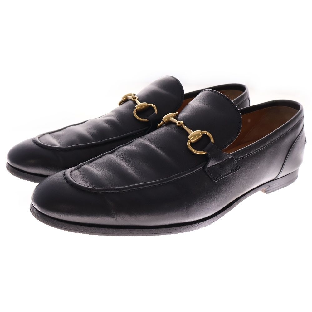 GUCCI (グッチ) ホースビット ローファー ブラックレザー 靴 406994