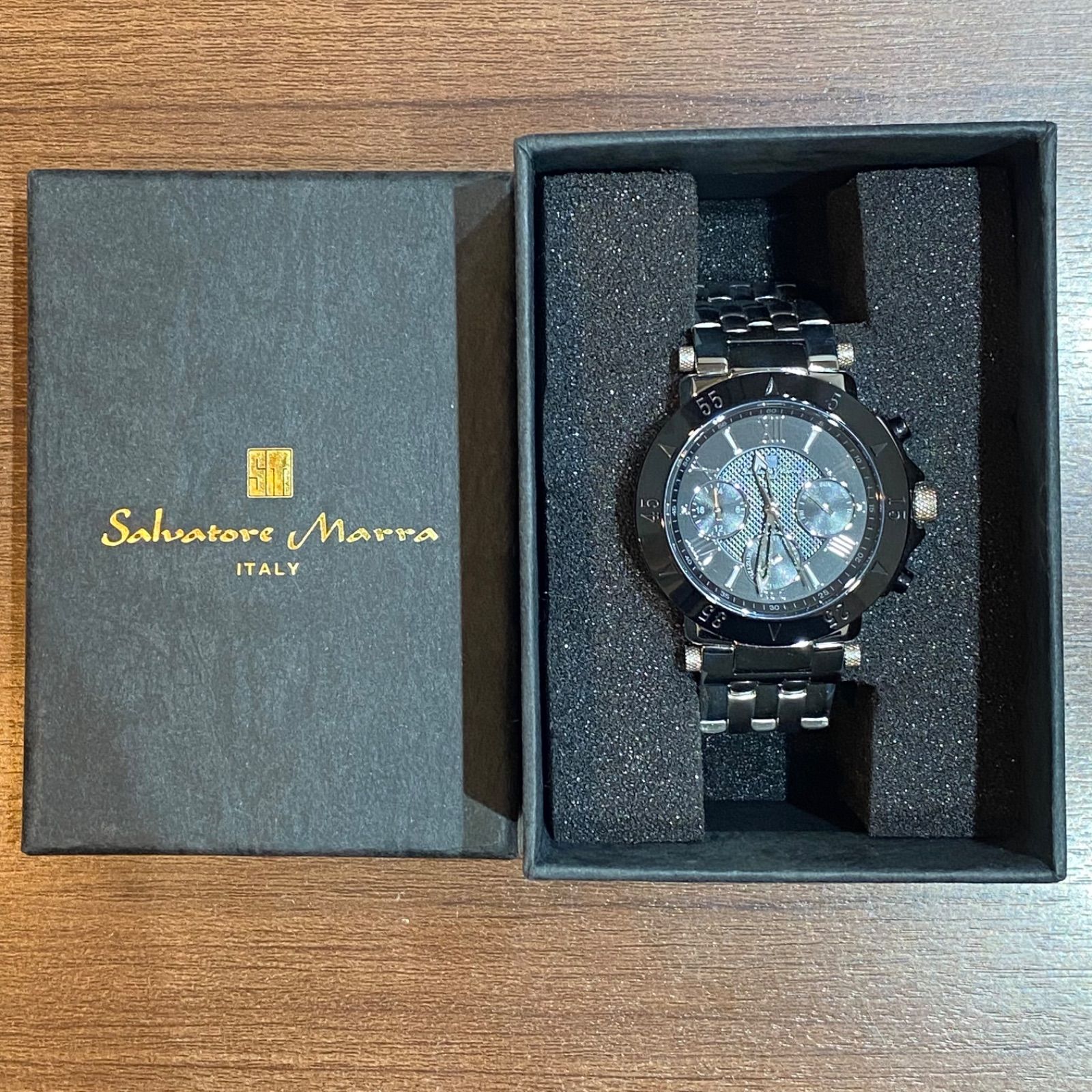 未使用品】サルバトーレマーラ 腕時計 メンズ salvatore Marra SM14118 