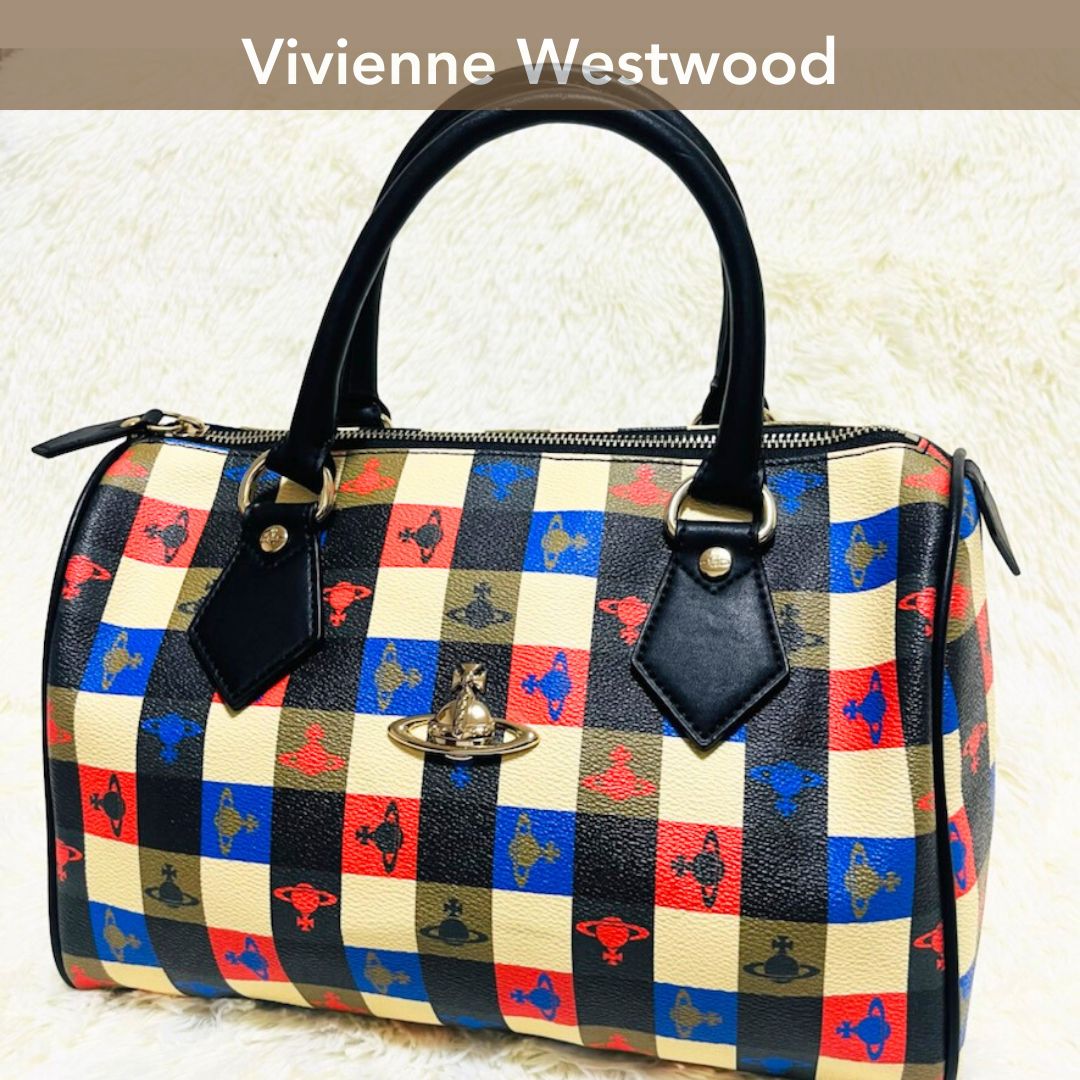 美品 Vivienne Westwood ヴィヴィアンウエストウッド ボストンバッグ