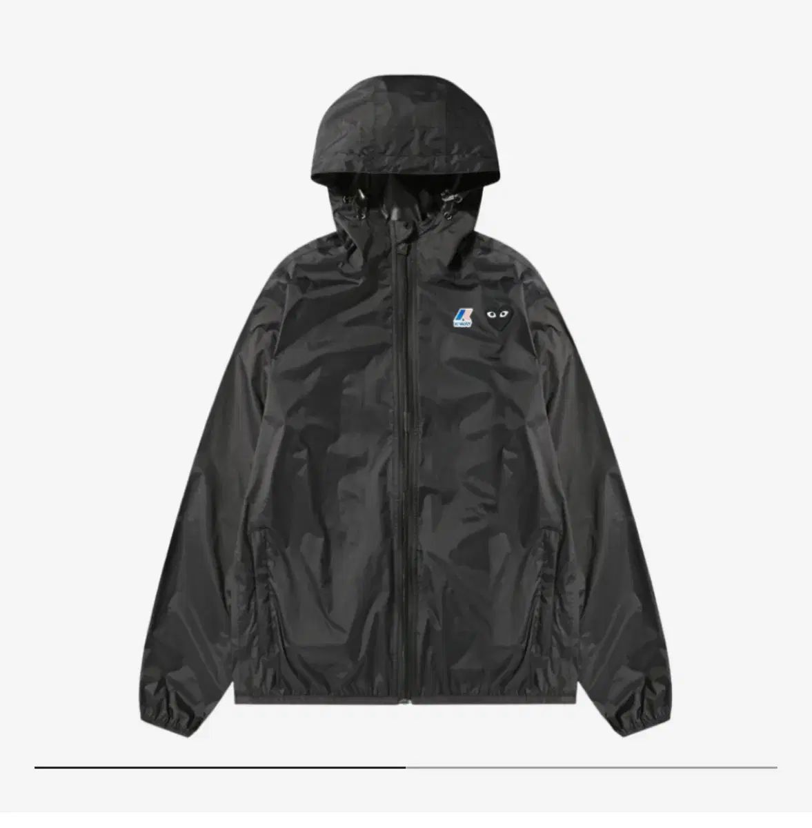 COMME des GARCONS コム デ ギャルソン K-WAY ケーウェイ K ー Way ウインドブレーカー 黒