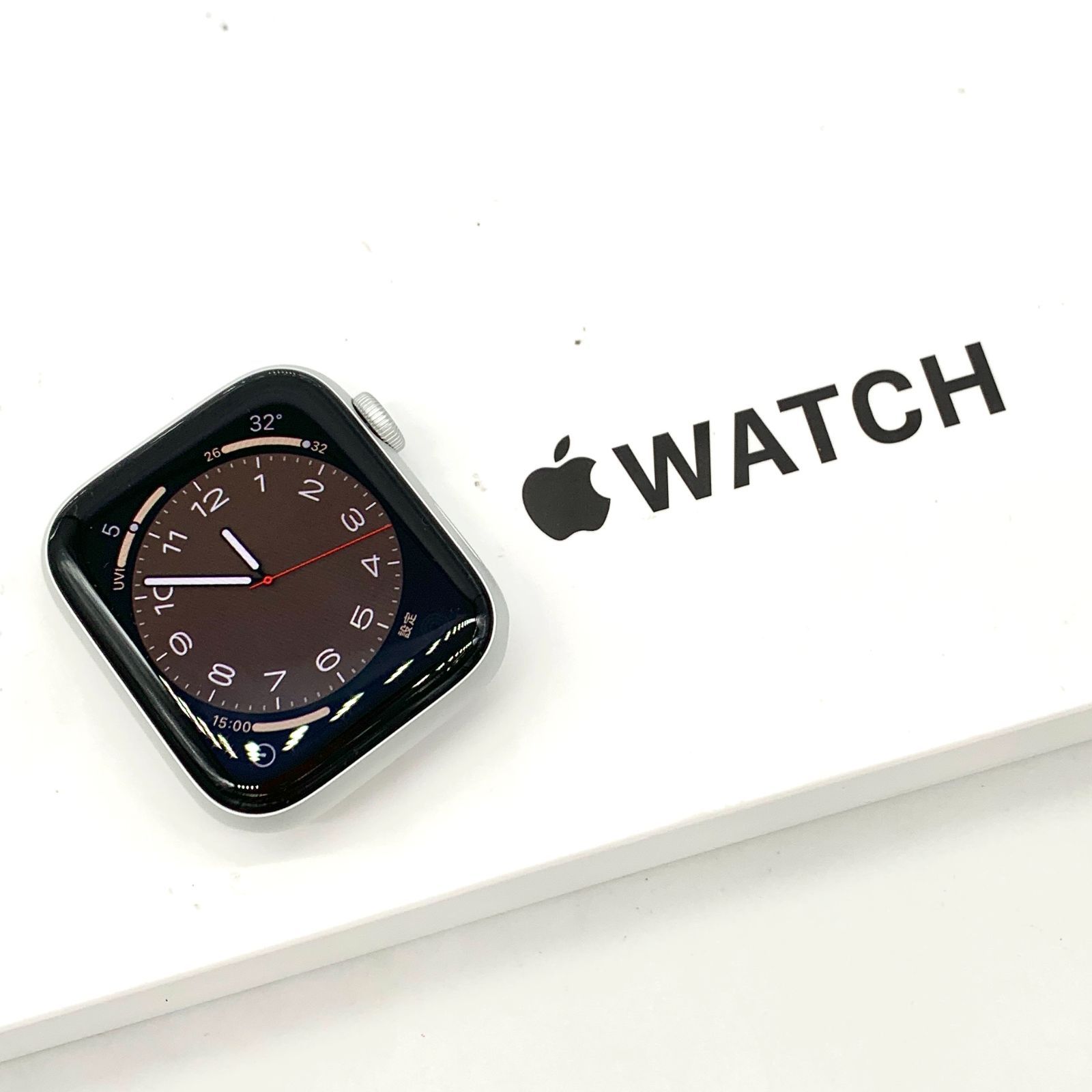 ▽【BT100%】Apple AppleWatch SE 第2世代 GPSモデル 44mm シルバーアルミニウムケース ホワイトスポーツバンド  MNK23J/A 箱・付属品あり S44291336172 - メルカリ