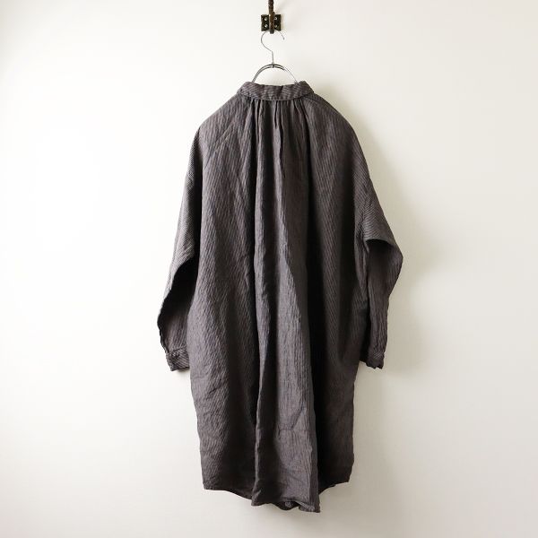 2020AW nest Robe ネストローブ 01203-1559 リネンストライプネック