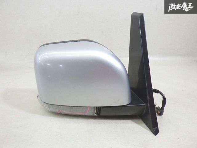 【動作OK ストア出品】 三菱 純正 CV5W デリカ D5 2012年 ドアミラー サイドミラー ウインカー 片側のみ カラー A31 U19 棚7-2