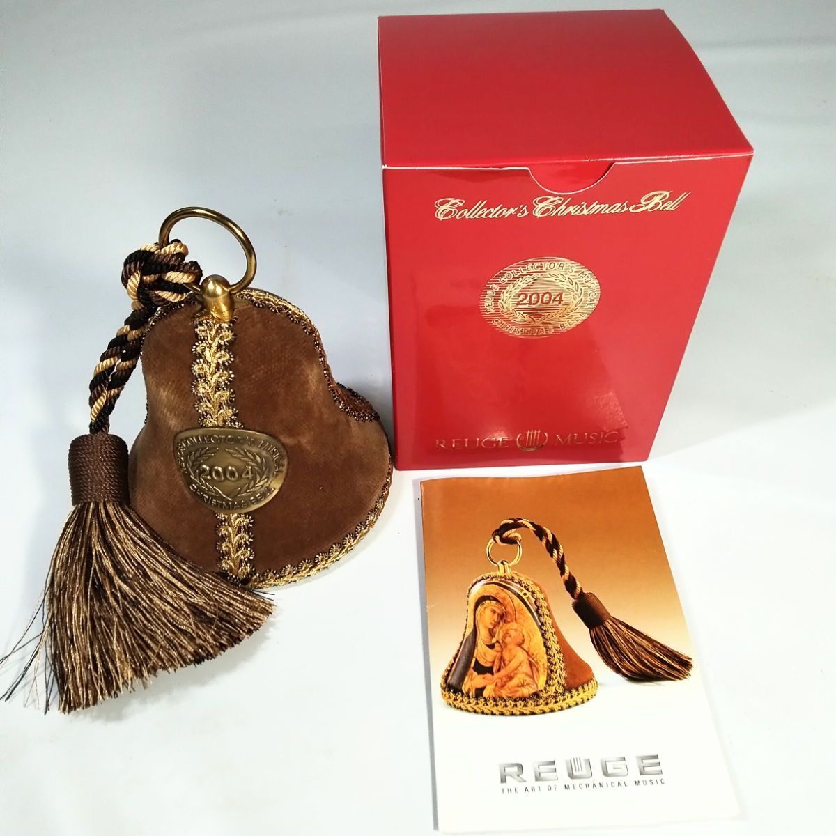 REUGE リュージュ コレクターズオルゴールベル2004年 スイス製 箱付き