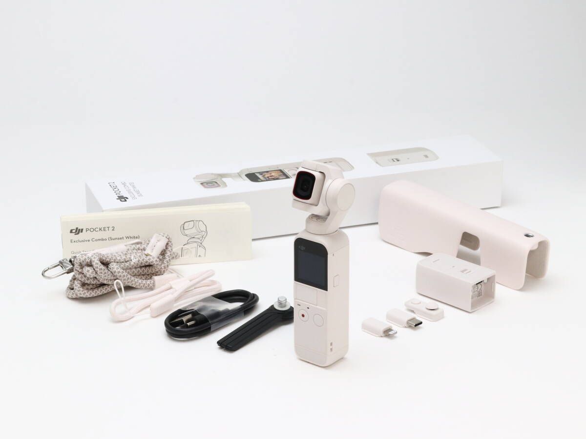 A DJI Pocket2 サンセットホワイト 初期不良返品可 55-117