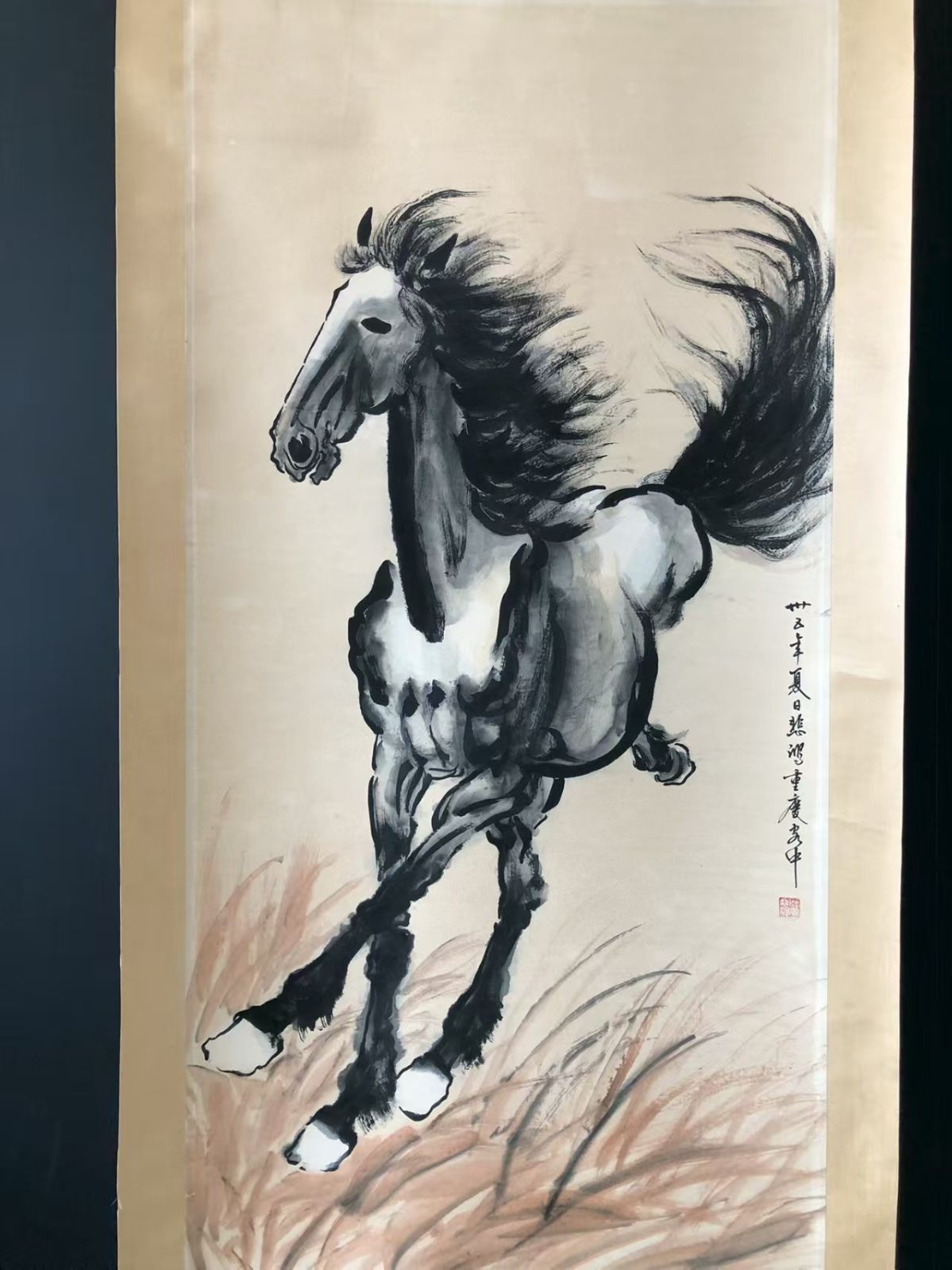 骨董品　馬関係　水墨画　油絵 骨董品 馬関係 水墨画 油絵