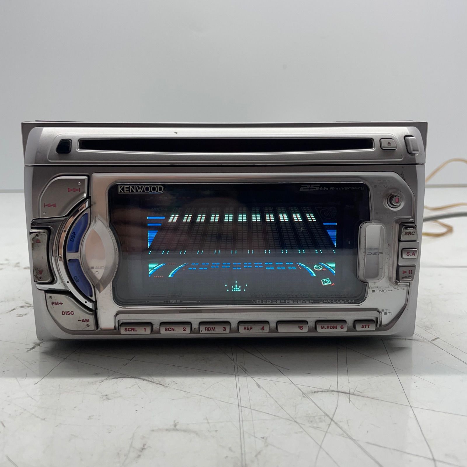 当時物ケンウッドDPX―660MDヘッドユニットスペアナ KENWOOD