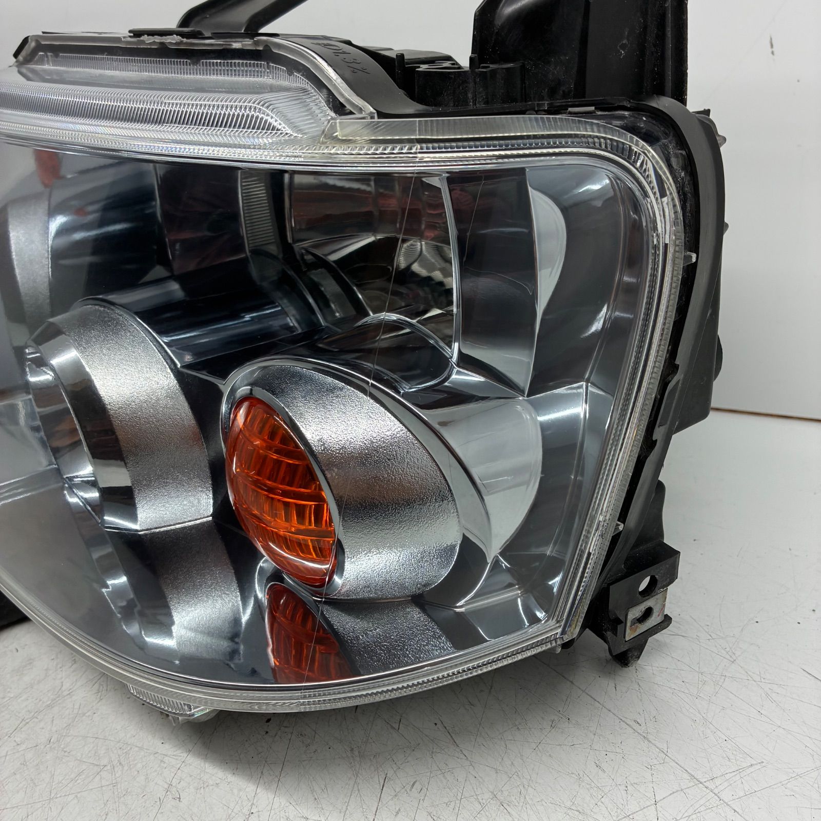 コーティング済 三菱 H81W H82W H91W H92W オッティ EKスポーツ ヘッドライト ランプ レンズ 左右セット LR HID 電動レベライザー付 STANLEY P6537 P71510 FFCRYSTALESIA_COM