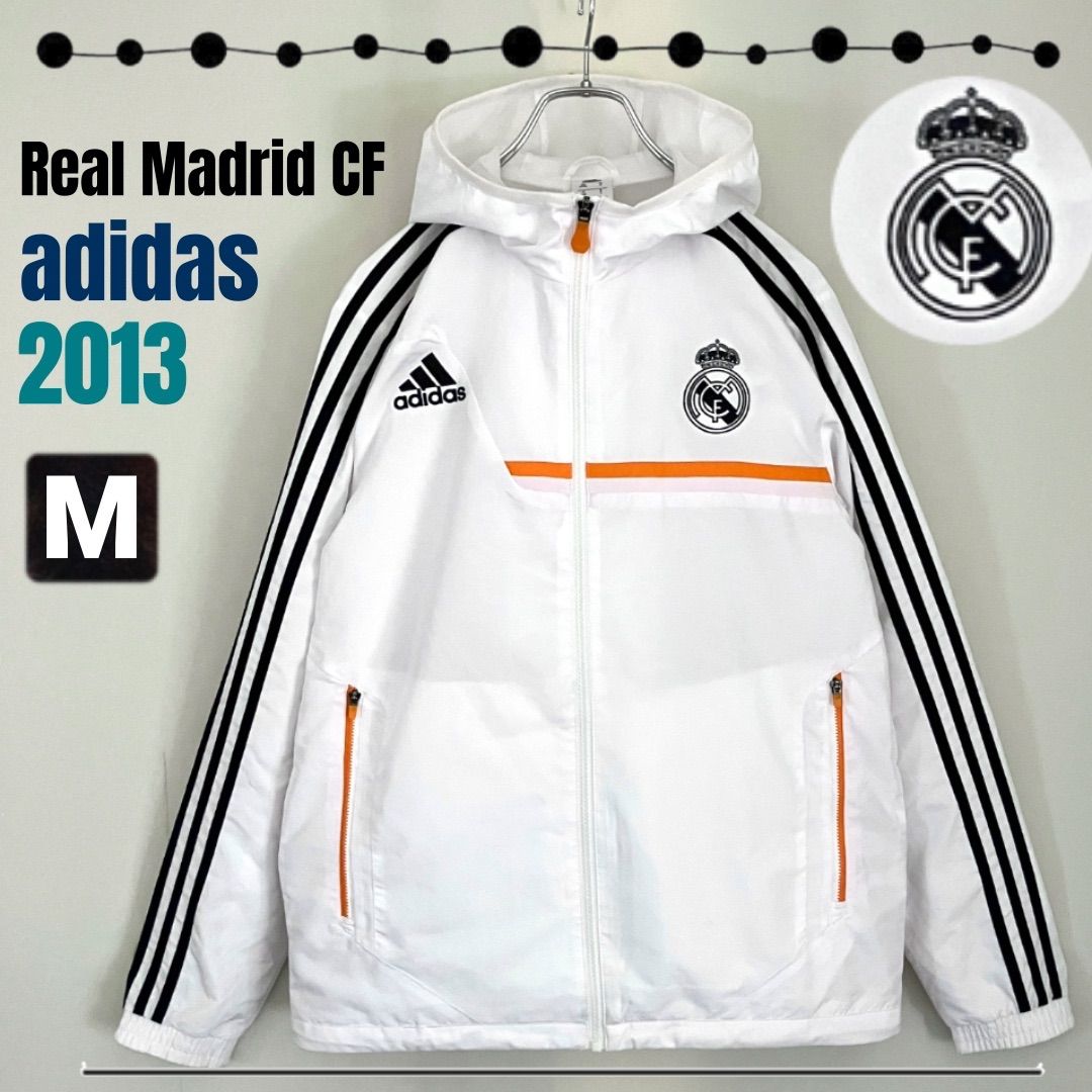 レアルマドリードCFアディダスウィンドブレーカー/ナイロンパーカーReal Madrid CFadidasメンズM   #2508A009