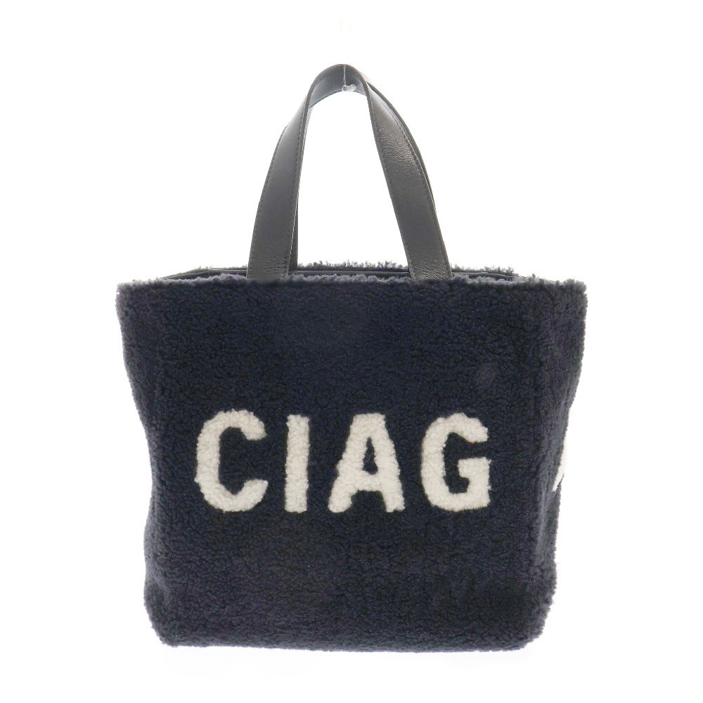 BALENCIAGA (バレンシアガ) エブリデイ 2WAY ロゴシアリングムートン 