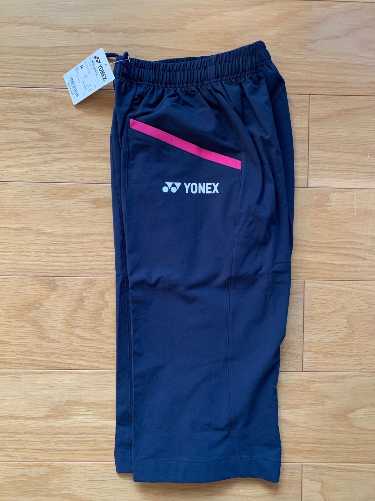 YONEX 7部丈パンツ ネイビーブルー S.M - メルカリ