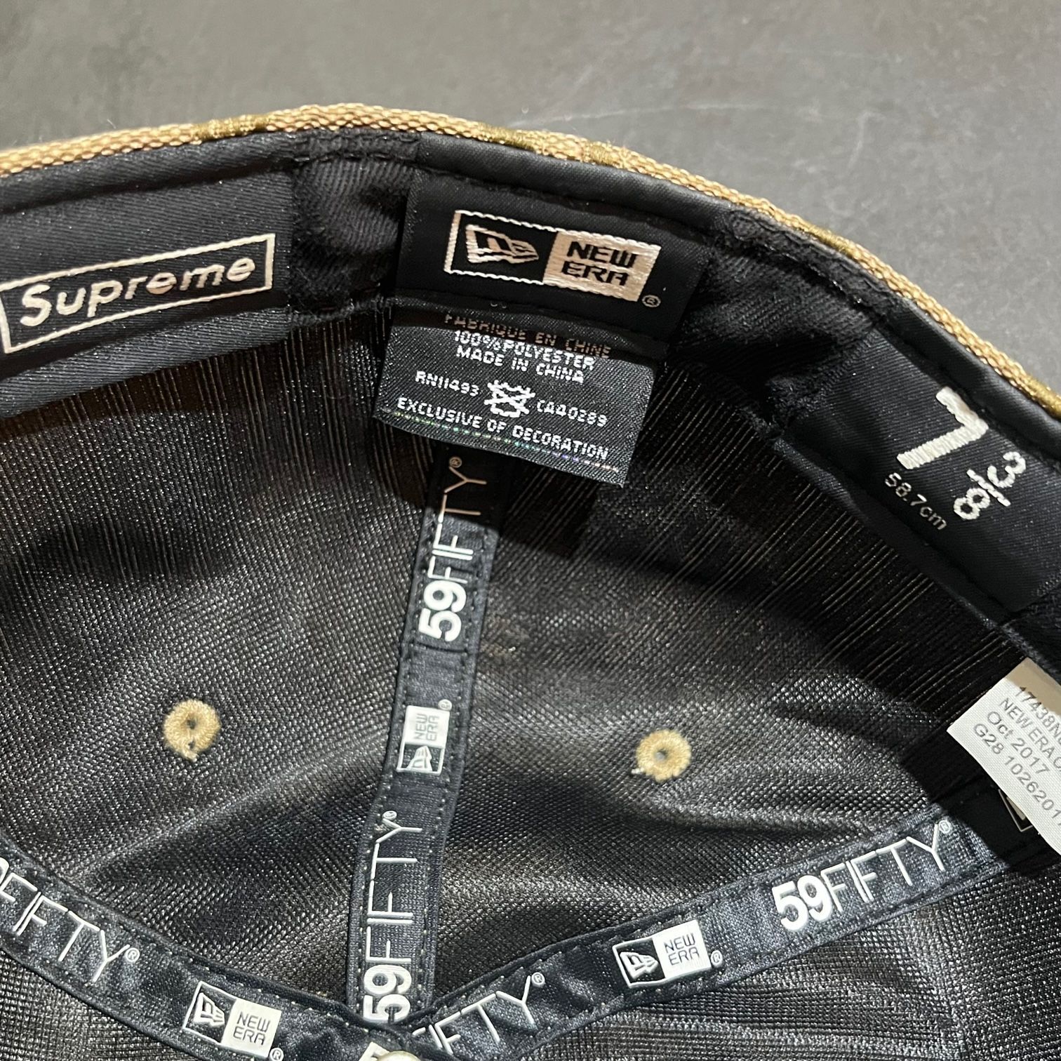 国内正規 SUPREME NEW ERA 18SS Monogram Box Logo モノグラム 