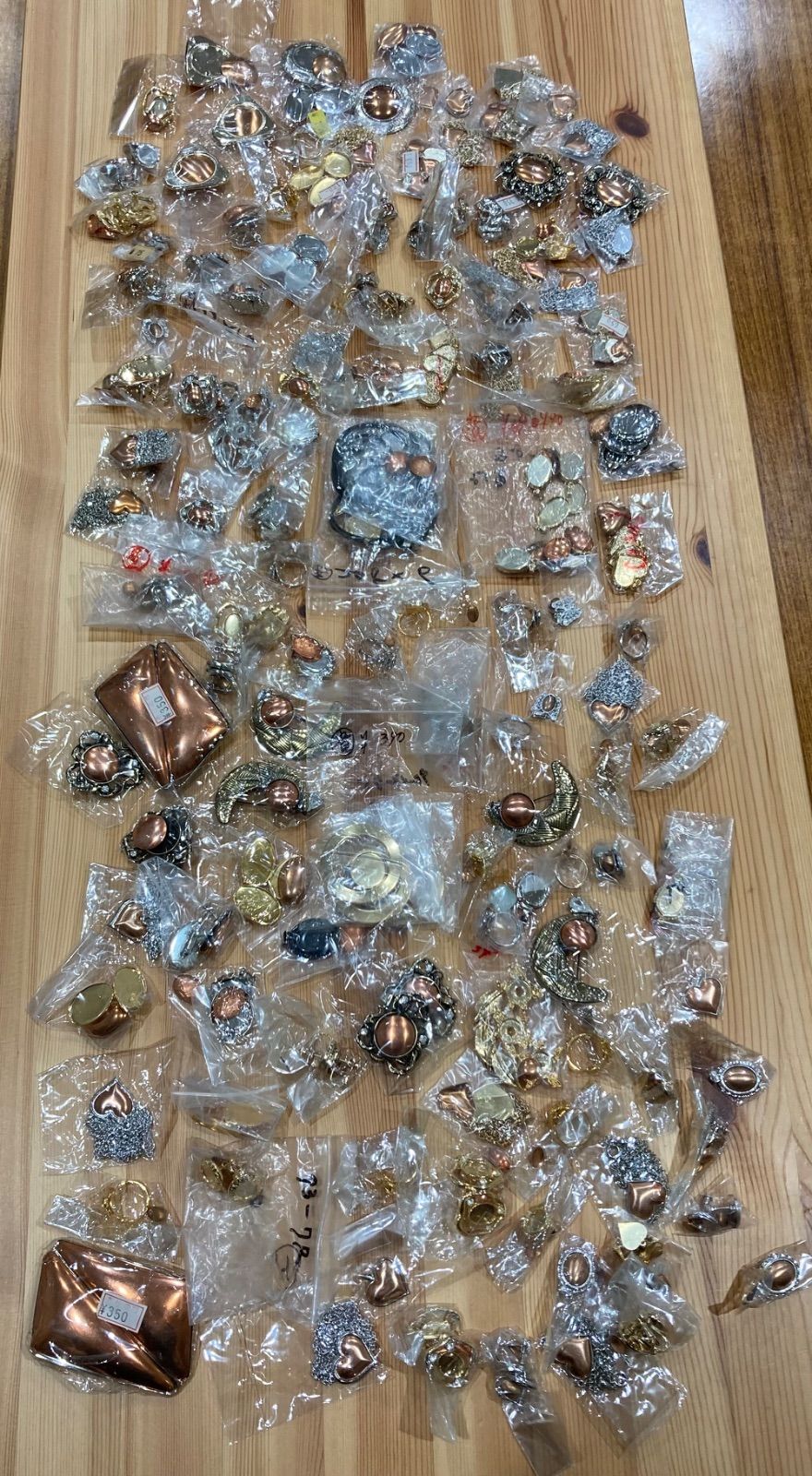 K159 七宝焼きアクセサリーパーツ 素材 160点 セット