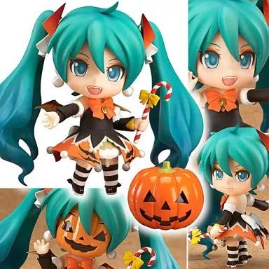 中古】フィギュア ねんどろいど 初音ミク ハロウィンVer