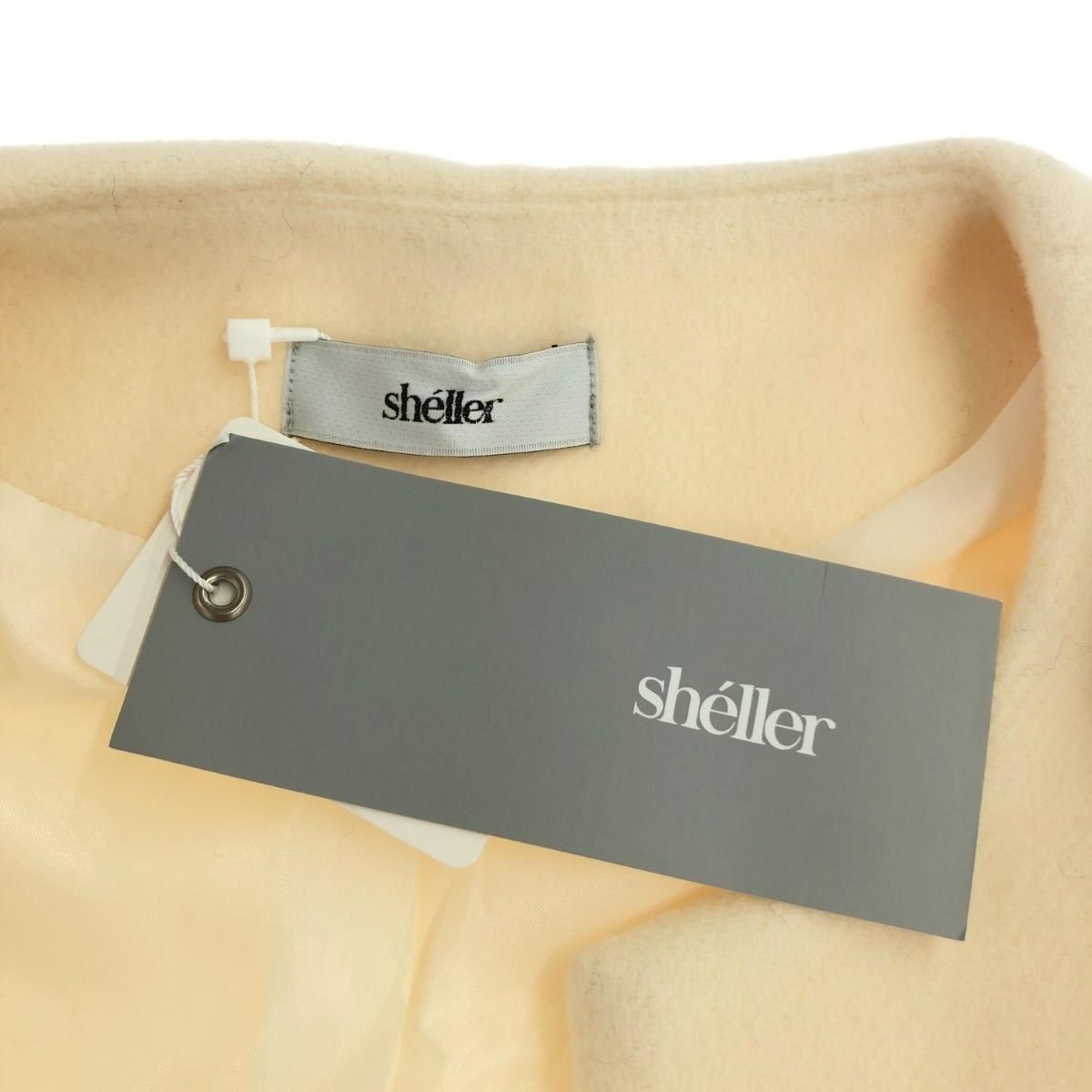 sheller シェリエ 2WAYスリーブファーショートコート サイズ:F