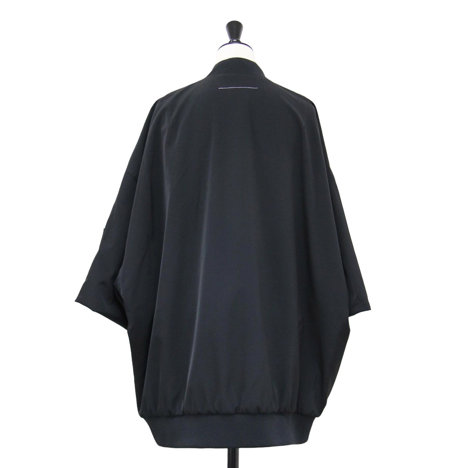 Maison margiela ① シアー ブルゾン ブラック Maison margiela ① シアー ブルゾン ブラック Maison margiela