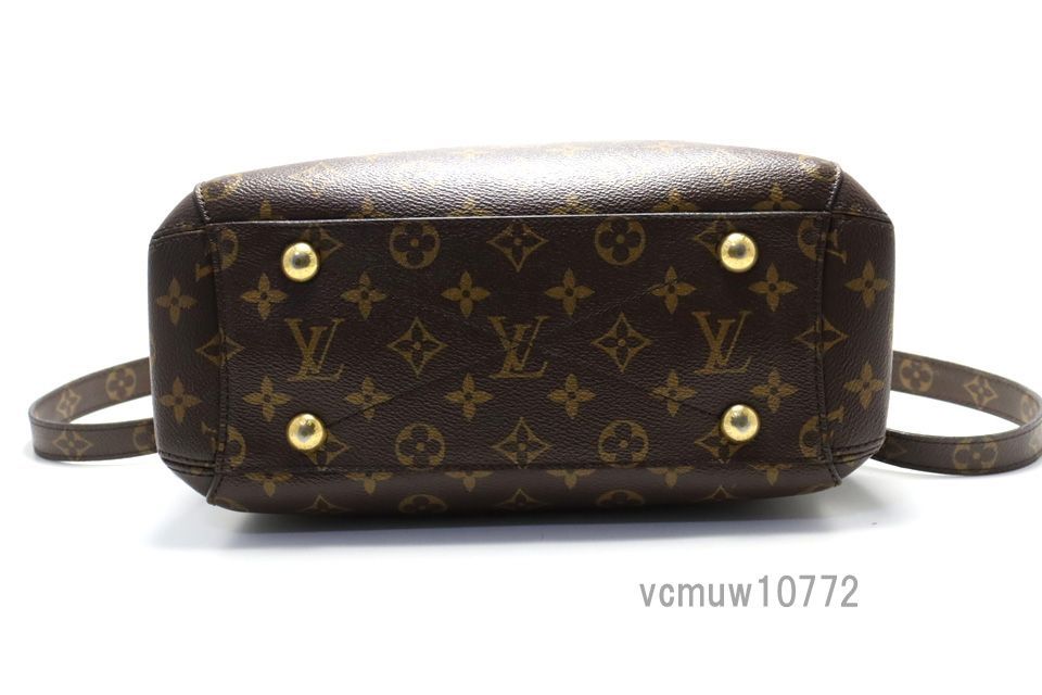 近年モデル希少美中古■LOUIS VUITTON モノグラム モンテーニュBB レザー 2way ハンドバッグ ルイヴィトン■0829pp25322