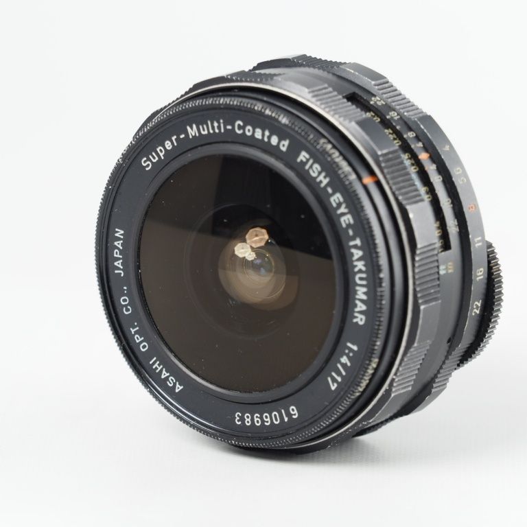 Asahi Pentax ペンタックス Fish Eye Takumar 17 mm F 4 Lens For M 42 魚眼レンズ フィッシュアイ