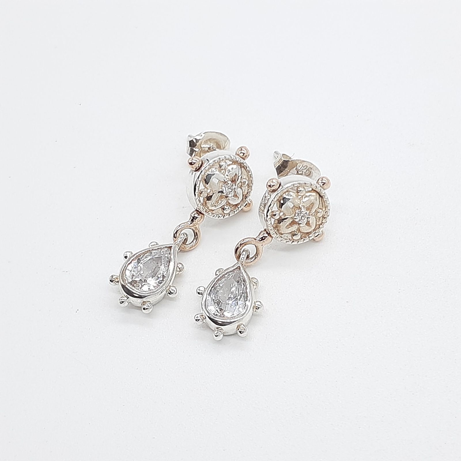 ローリーロドキン　ピアス　シルバー　　ジルコニア ローリーロドキン ピアス シルバー ジルコニア ローリーロドキン