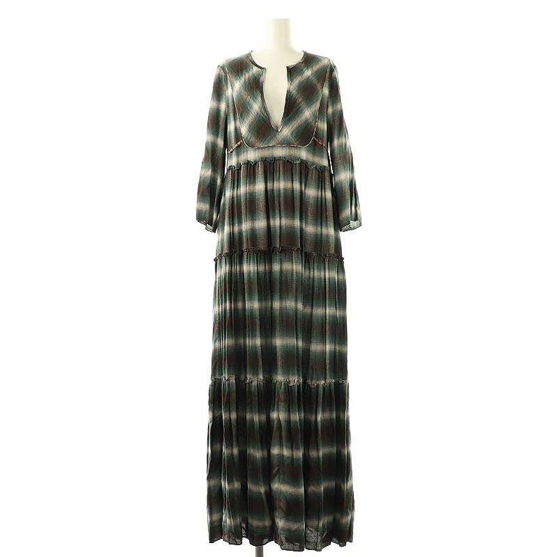 ケイタマルヤマ KEITA MARUYAMA Dress Dress オンブレチェック  