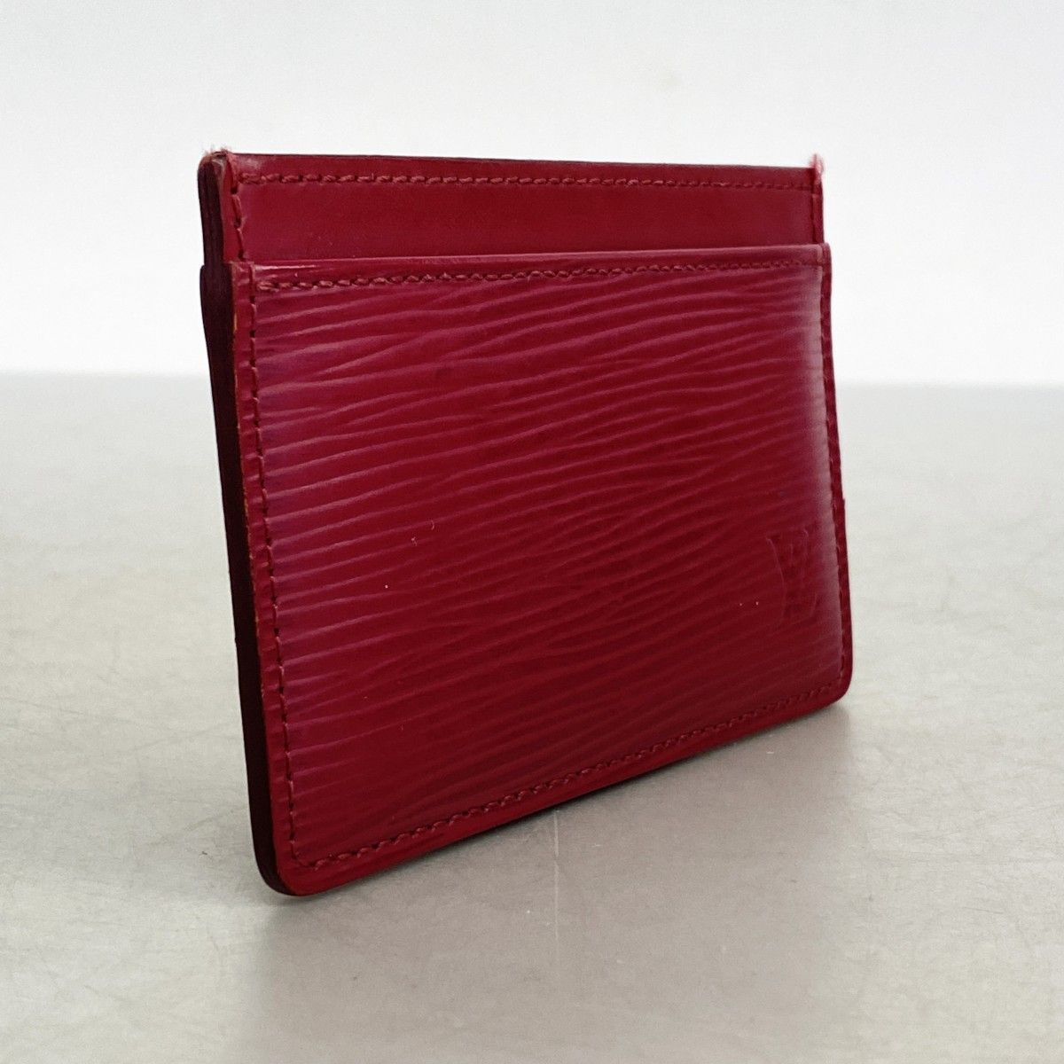 5ie6384-h ルイヴィトン カードケース エピ ポルトカルトサーンプル M60327 フューシャ レディース
