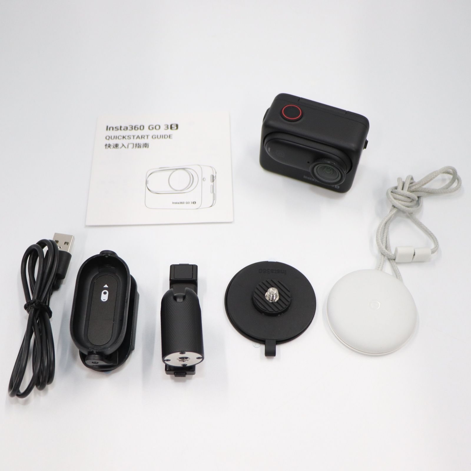 Insta360 GO 3S 64GB アクションカメラ ミッドナイトブラック 非常に良い A