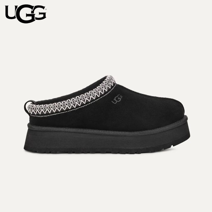 UGG アグ ムートンブーツ サンダル スリッパ プラットフォーム レディース 厚底 WOMENS TAZZ ブラック 1122553