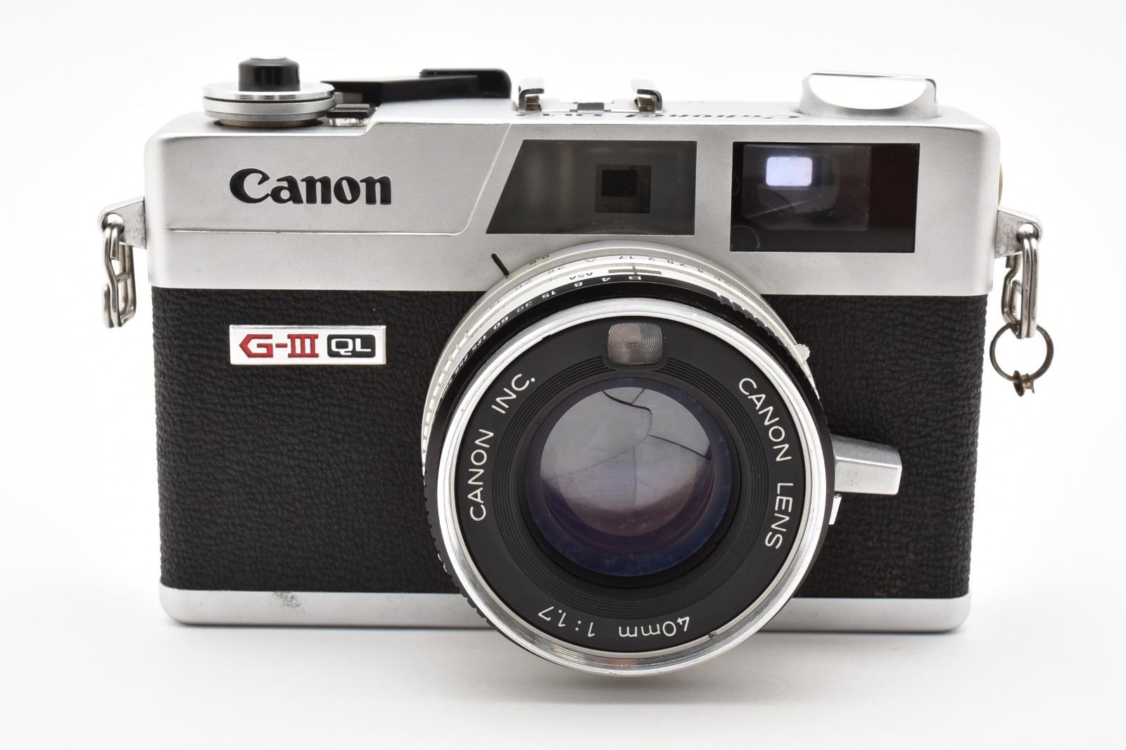【美品】キャノン CANON Canonet QL17 G-III ☆外観美品☆ キャノン CANON Canonet QL17 G-III QL シルバー