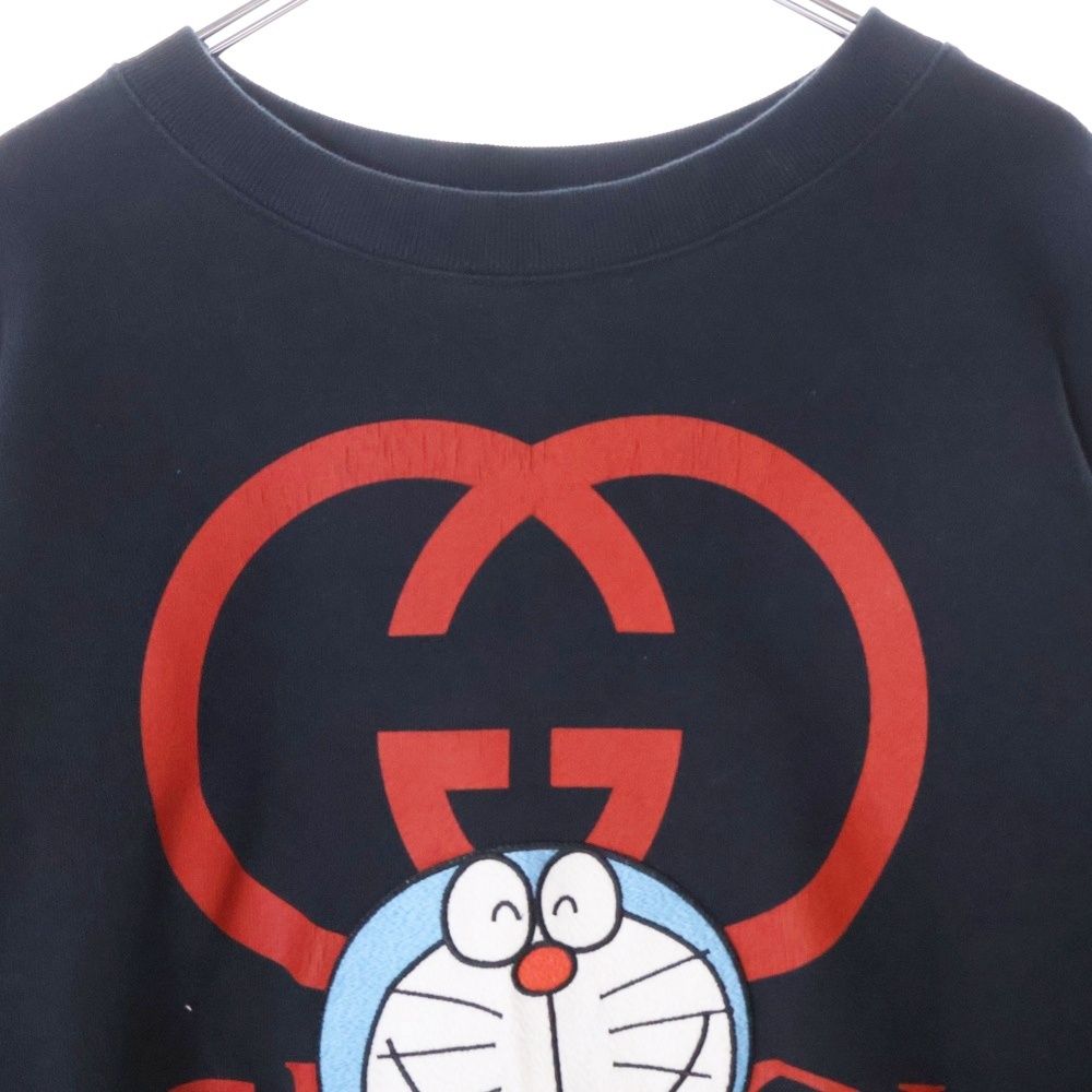 GUCCI (グッチ) ×ドラえもん ロゴプリント エンブロイダリー