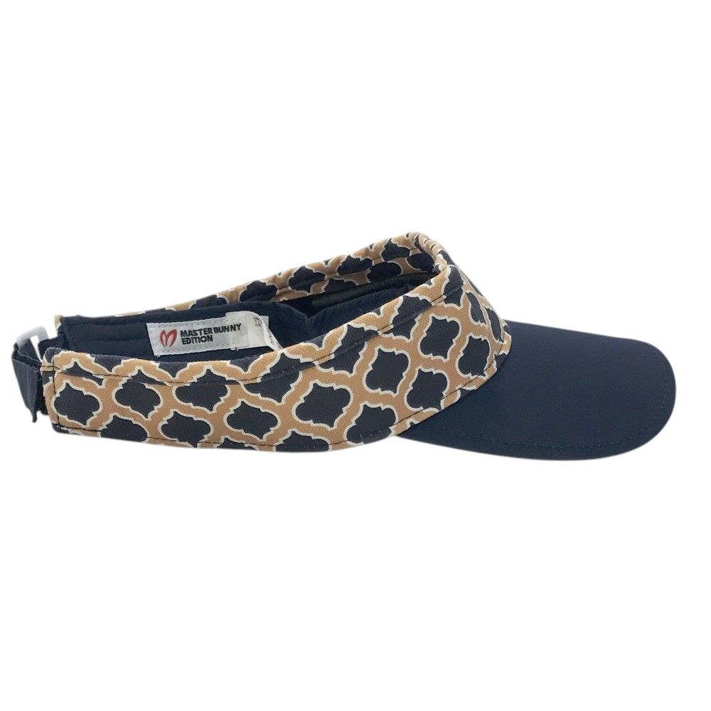 25マスターバニーエディションゴルフ レディース サンバイザー 新品未使用 MASTER BUNNY EDITION サンバイザー 「MASTER EDITION」ツイル