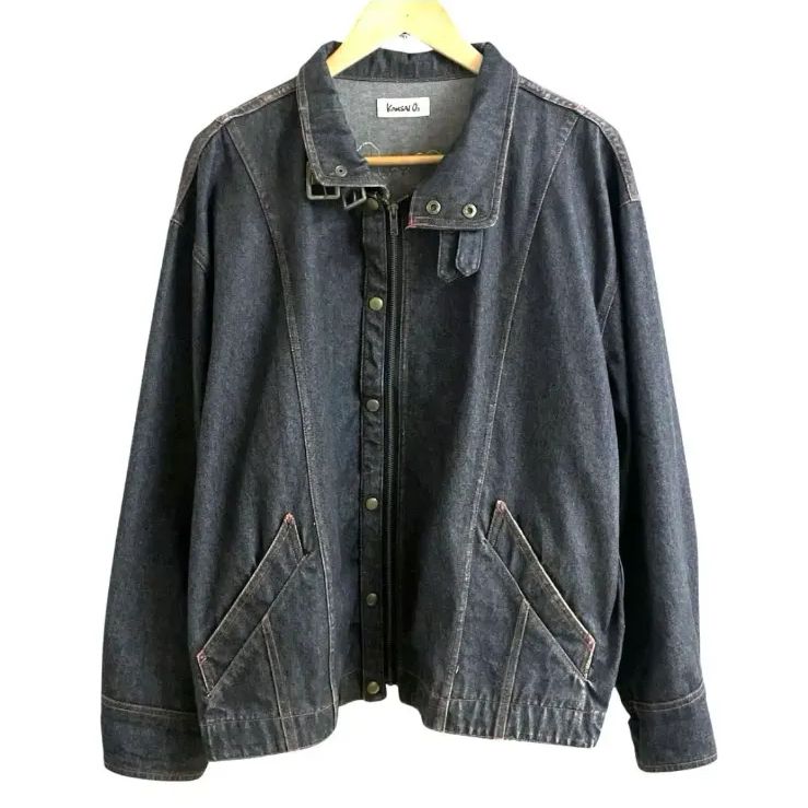 ヴィンテージ KANSAI 02 山本寛斎 刺繍 デニムジャケット M3 - メルカリ