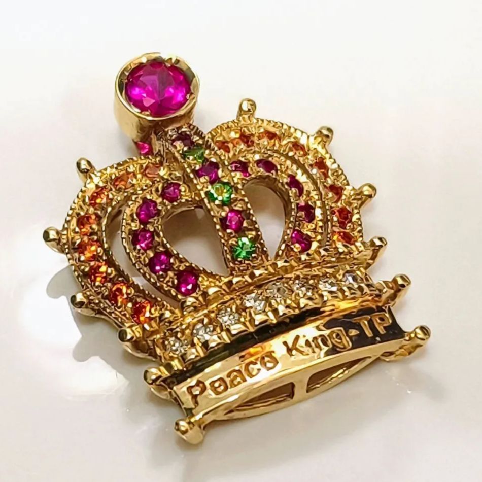 美品】K14 クリスティーナハン Peace King-TP クラウンモチーフ