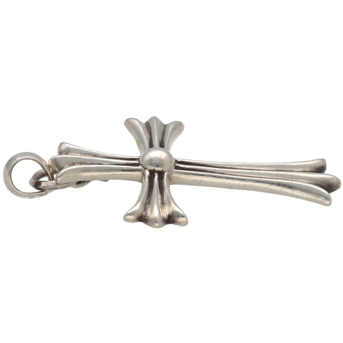 中古】 CHROME HEARTS クロムハーツ ラージCHクロスw/ベイル SV925