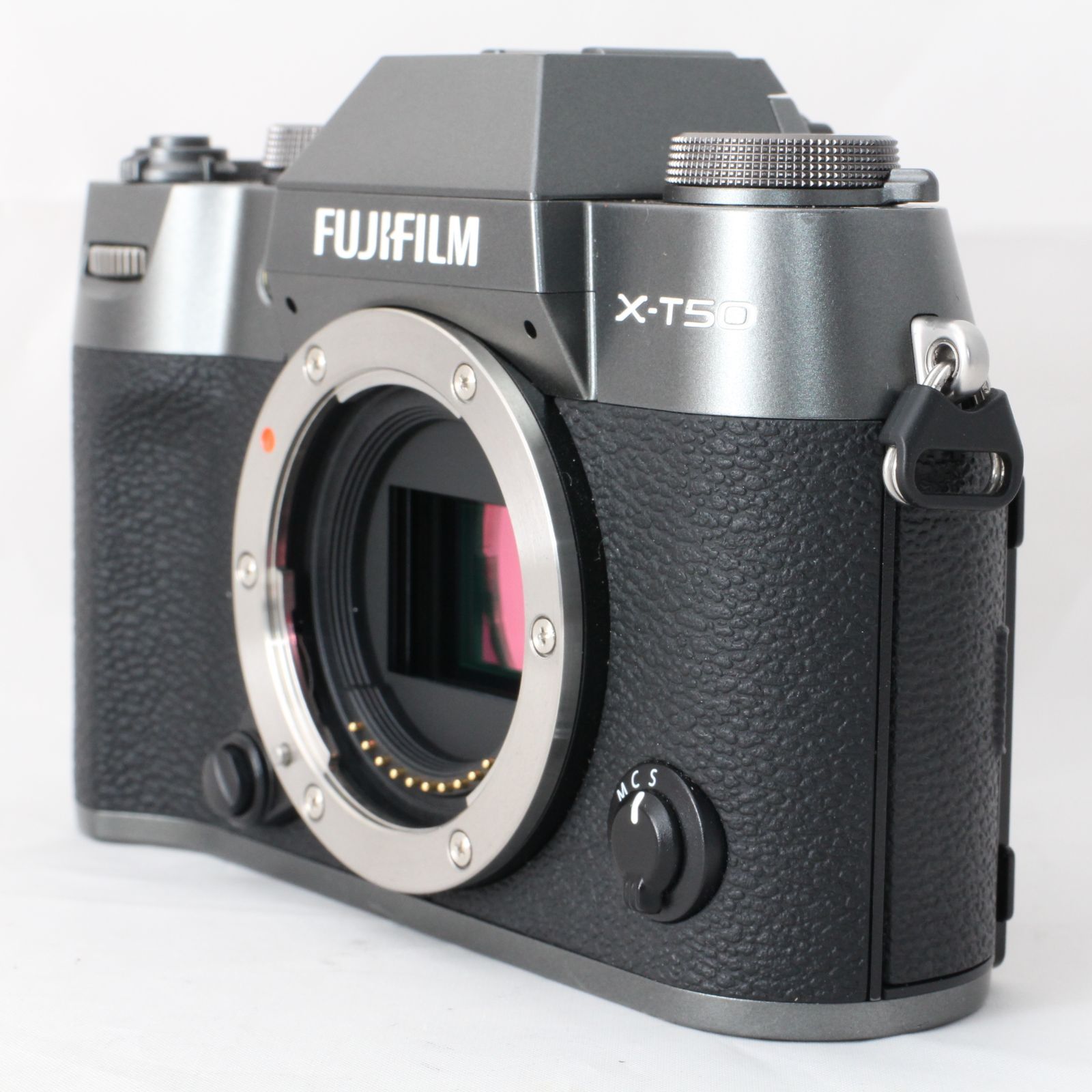 【美品】限定カラー FUJIFILM X-T50 ボディ チャコールシルバー X-T50』チャコールシルバーがフジフイルムモール限定で発売開始